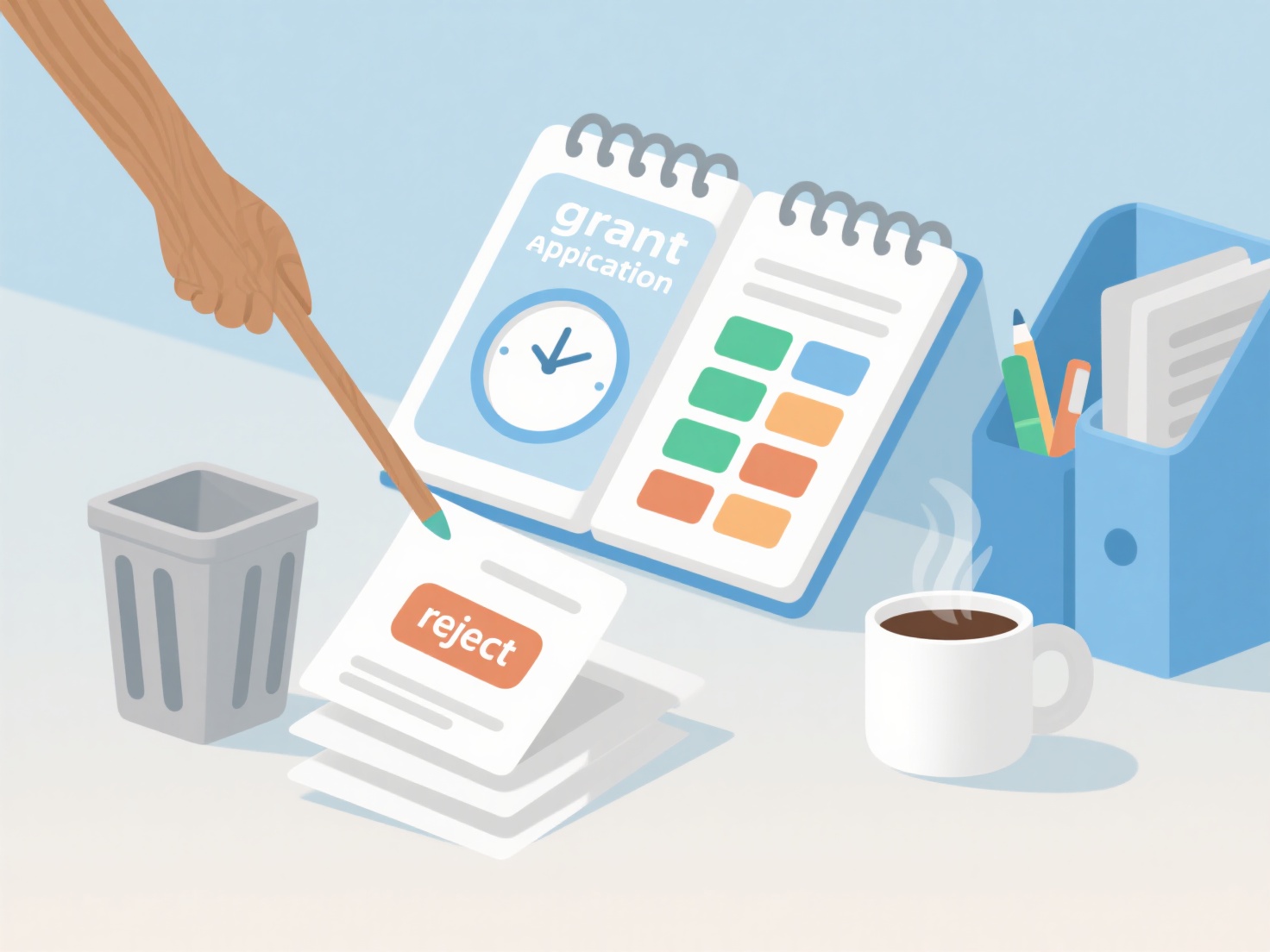How to avoid grant applications with a busy schedule
