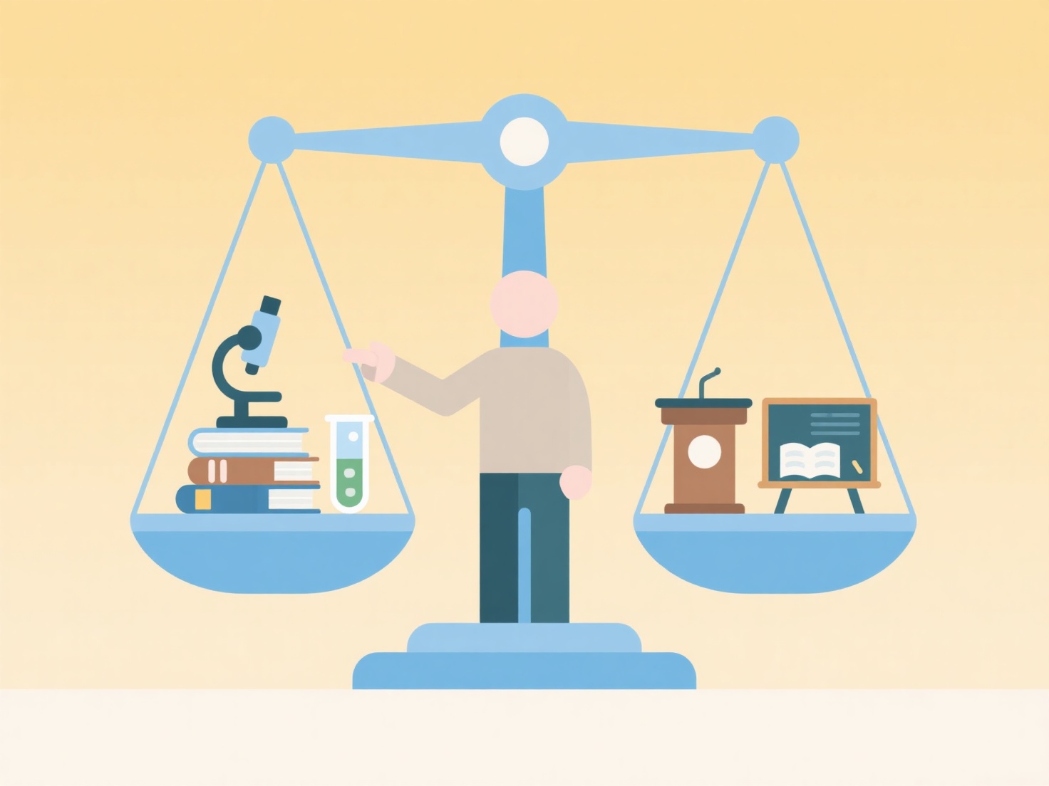 How to balance research and teaching responsibilities