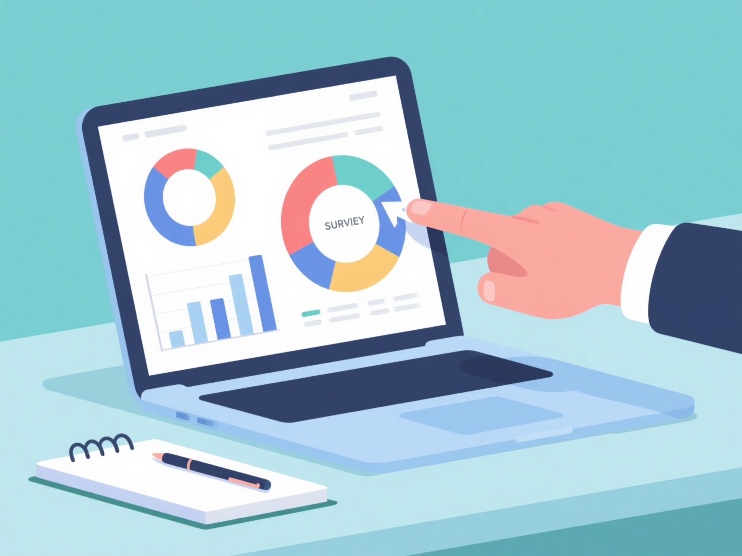 How to check survey results for a class assignment
