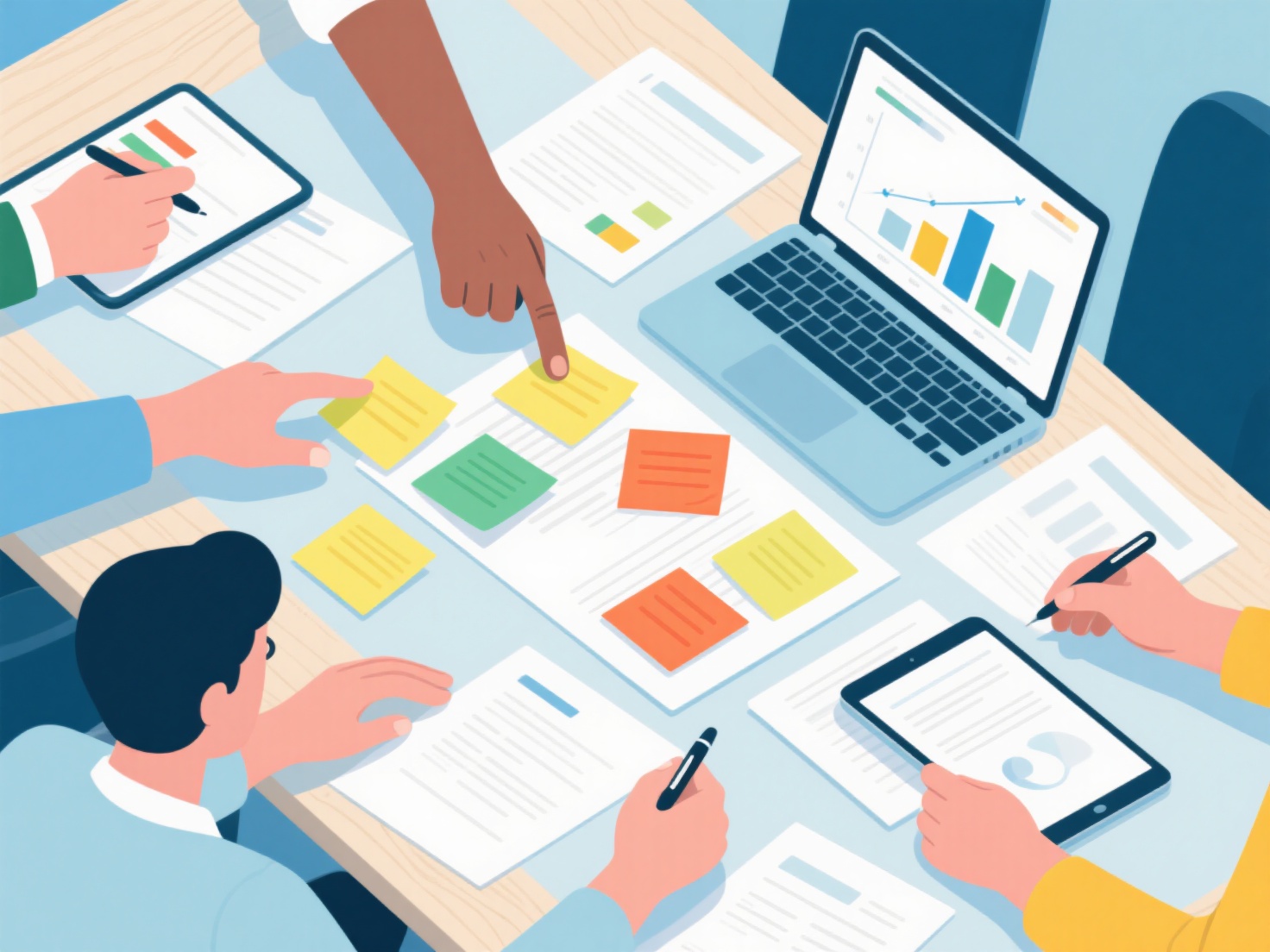 How to collaborate on research notes for a grant proposal