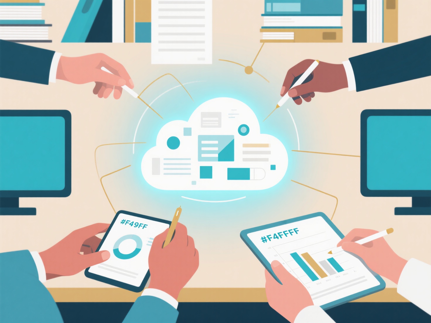 How to collaborate on survey results for a literature review