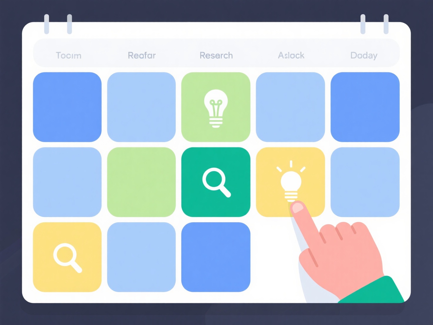 How to coordinate weekly research plans