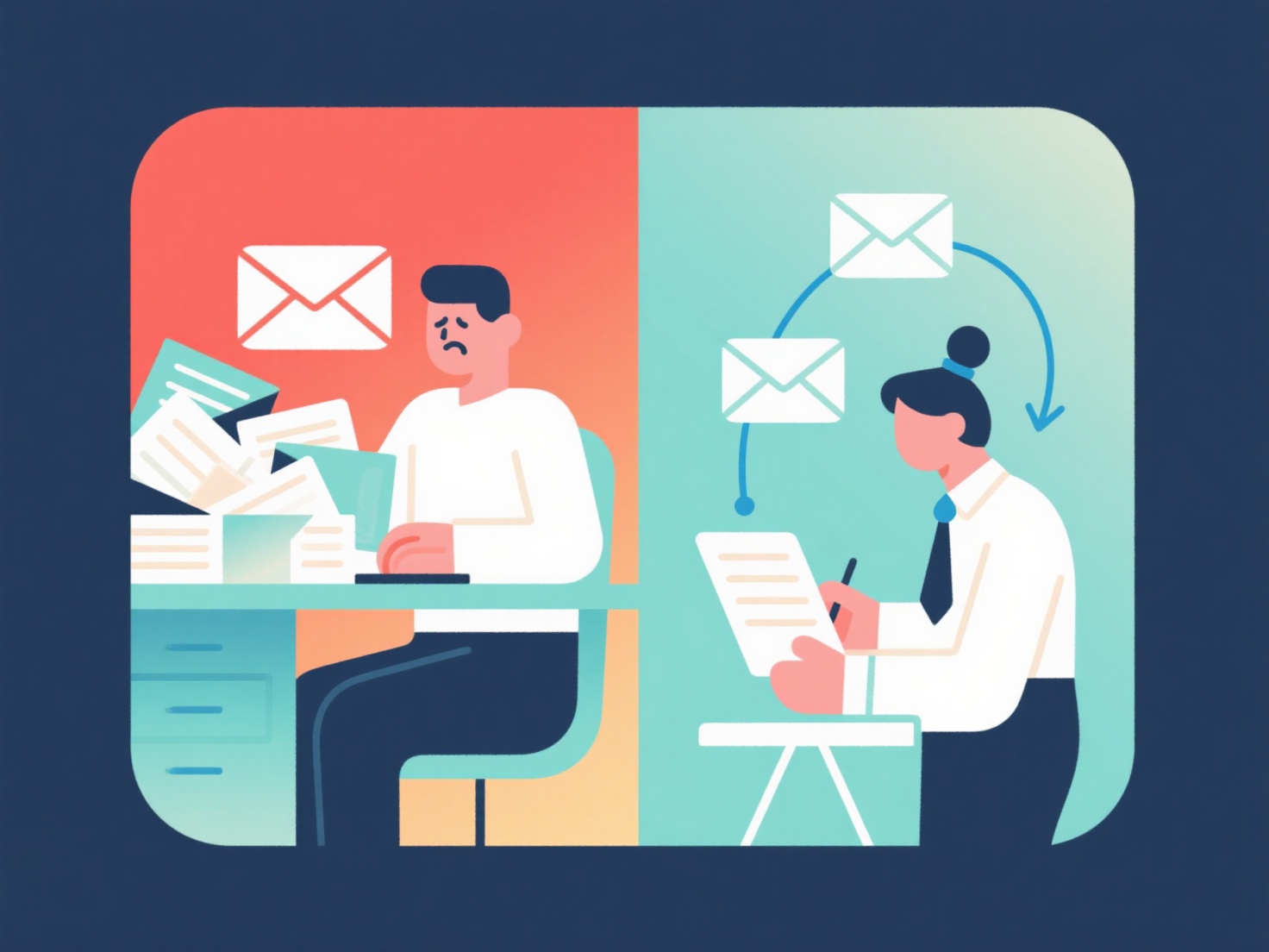 How to delegate email management to improve focus