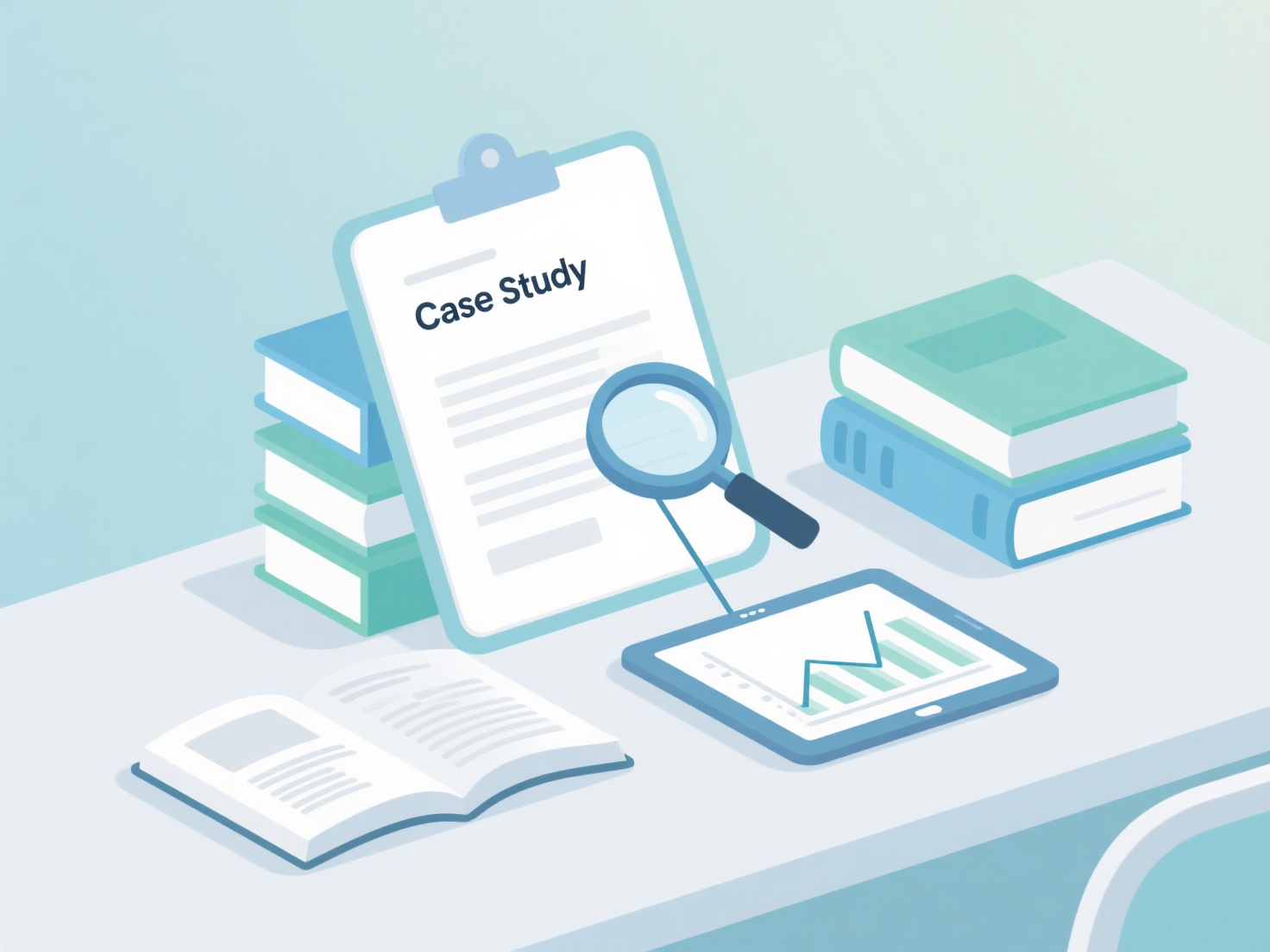 How to identify secondary sources for a case study