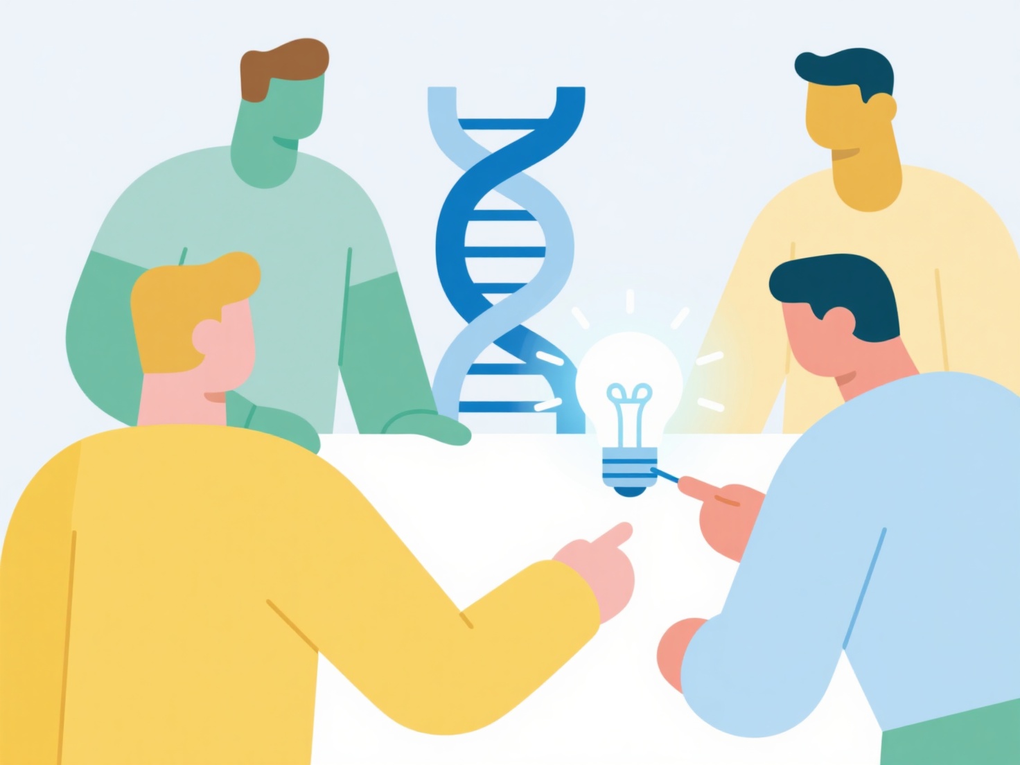 How to present research partners for a publication