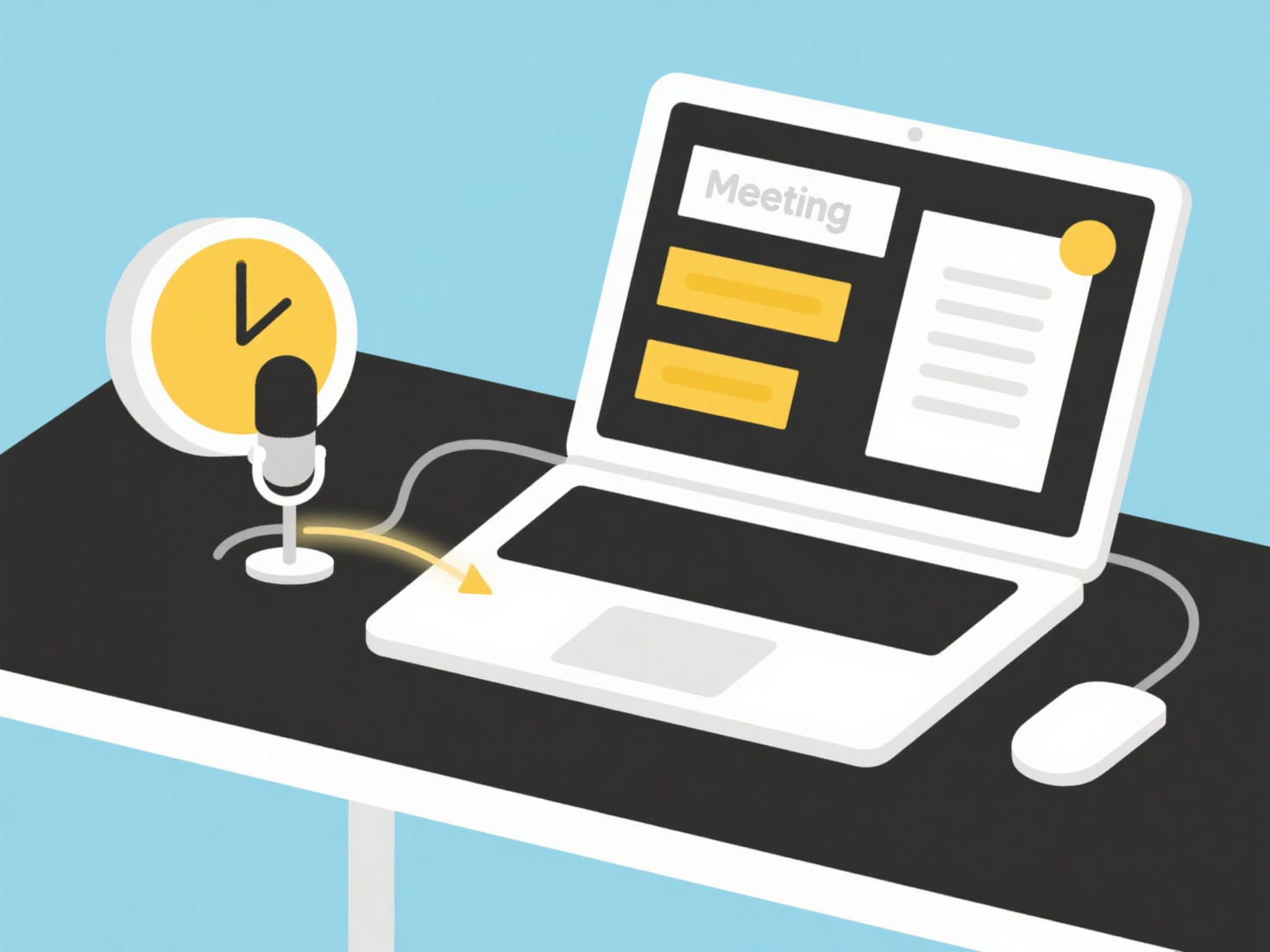 How to reduce time spent on meeting notes for a research paper