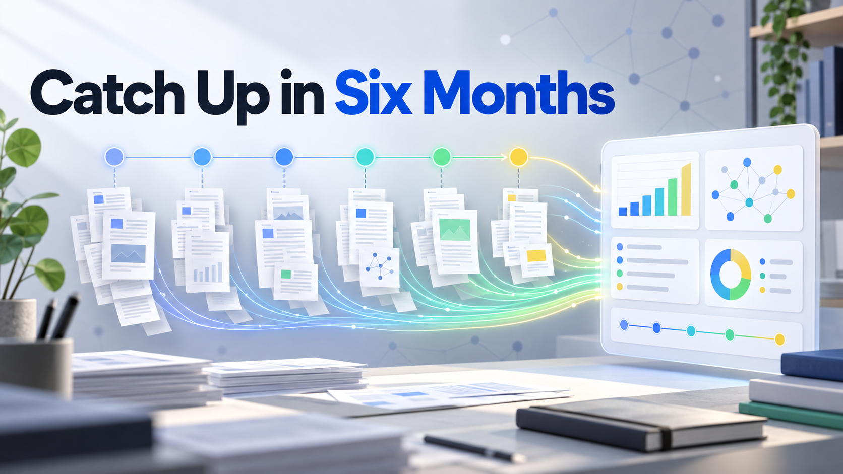 A practical research workflow for how to catch up on a research topic after six months away.