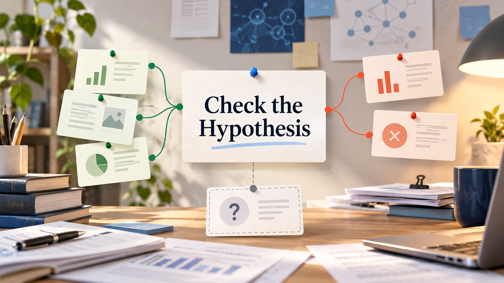 A practical research workflow for ai can generate a research hypothesis. how do you check the evidence?.