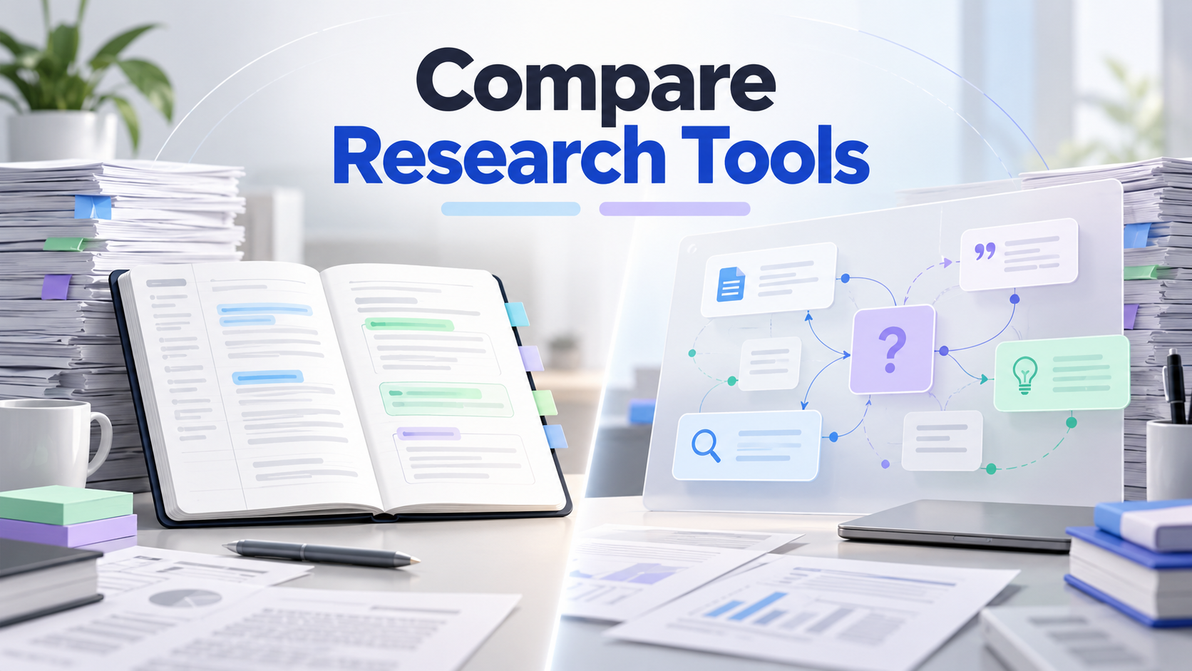 A practical research workflow for notebooklm vs. chatgpt for comparing research papers: one task, two results.